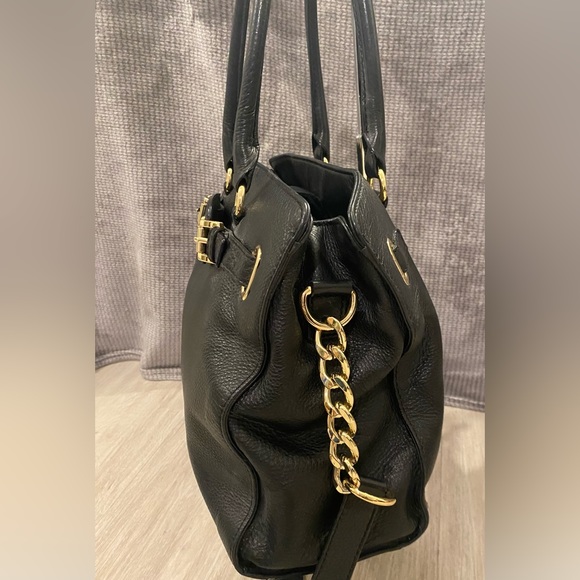 Michael Kors Pebbled Leather Satchel - Picture 3 of 11